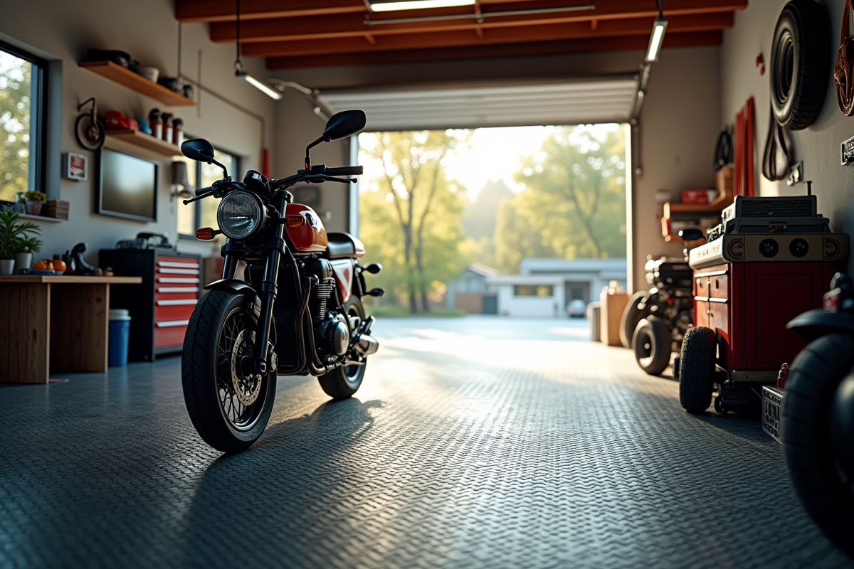 revêtement garage